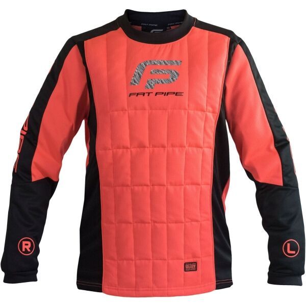 Fat Pipe Fat Pipe SHIRT JR Юношеска вратарска фланелка, оранжево, размер