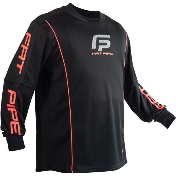 Fat Pipe Fat Pipe SHIRT Вратарска фланелка, черно, размер