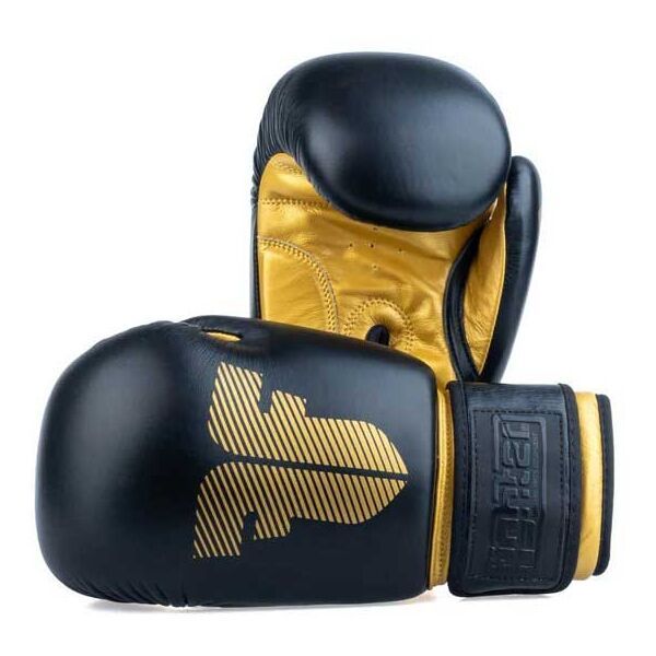 Fighter Fighter ROUND 12 OZ Боксьорски ръкавици, черно, размер