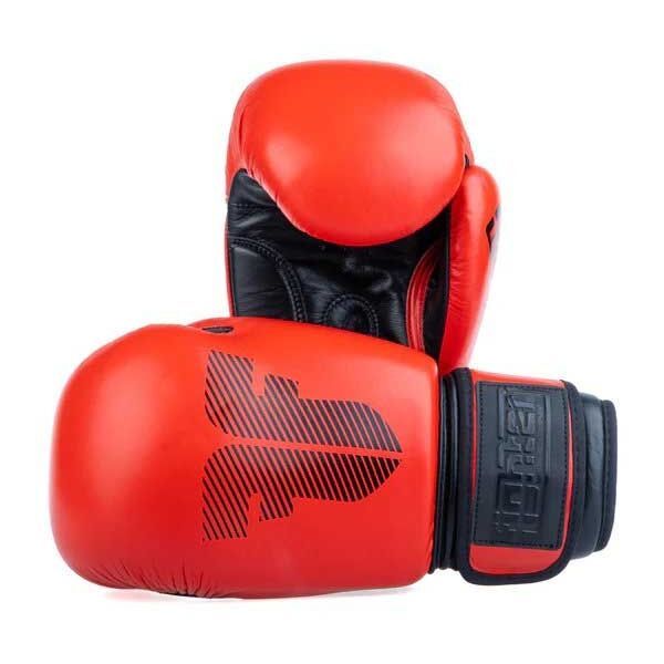 Fighter Fighter ROUND 12 OZ Боксьорски ръкавици, червено, размер