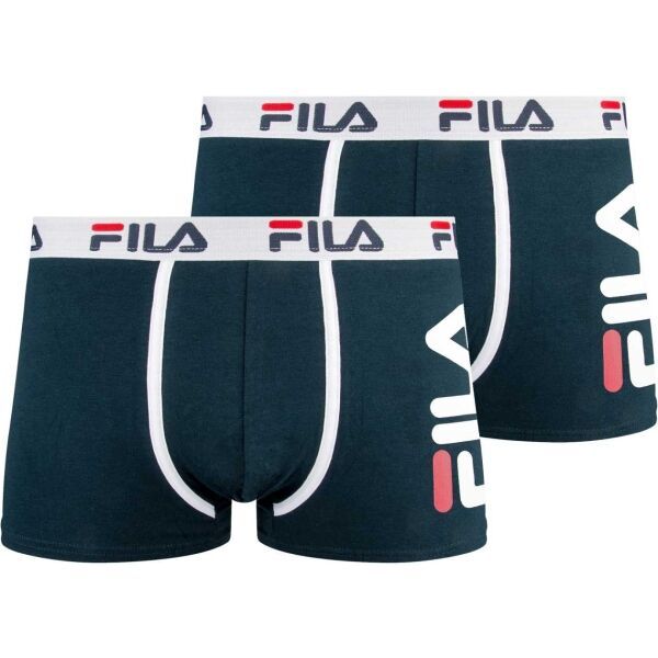 Fila Fila BOXER 2-PACK M Мъжки боксерки, тъмносин, размер