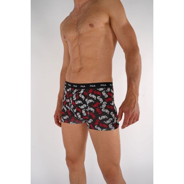 Fila Fila BOXER ELASTIC WITH LOGO IN BOX OF 2 PIECES Мъжки боксерки, микс, размер