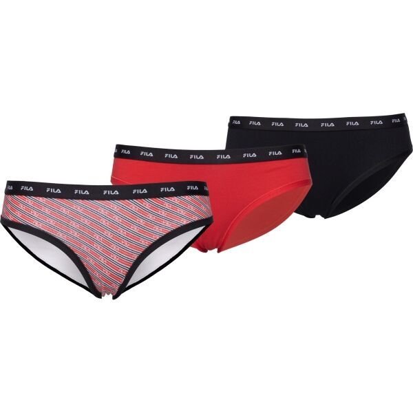 Fila Fila BRIEF ELASTIC WITH LOGO Дамски бикини, микс, размер