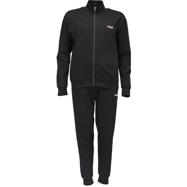 Fila Fila FRENCH TERRY LS FZ PYJAMAS W Дамски спортен екип, черно, размер