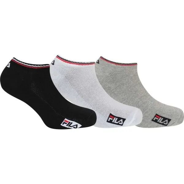 Fila Fila INVISIBLE SOCKS IN BAMBOO 3 PAIRS PACK Чорапи, микс, размер 43-46