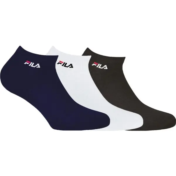 Fila Fila INVISIBLE SOCKS UNISEX 3 PAIRS Чорапи, микс, размер 43-46