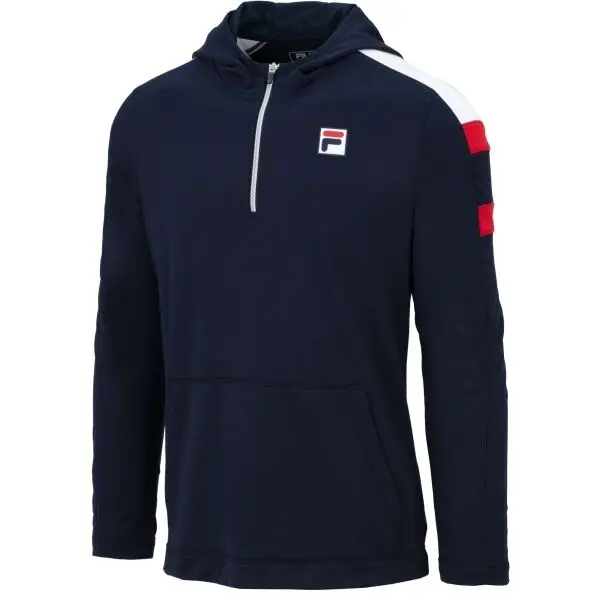 Fila Fila JASPER Мъжки суитшърт, тъмносин, размер