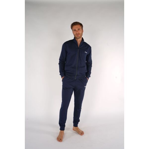 Fila Fila LONG SET IN FRENCH TERRY Мъжка пижама, тъмносин, размер