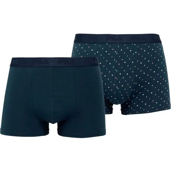 Fila Fila MAN BOXER ELASTIC WITH LOGO Мъжки боксерки, тъмносин, размер