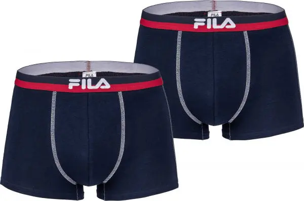 Fila Fila MAN BOXERS 2 PACK Мъжки боксерки, тъмносин, размер