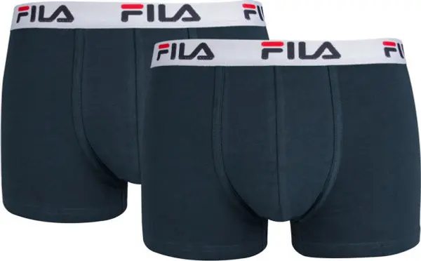 Fila Fila MAN BOXERS 2 PACK Мъжки боксерки, тъмносин, размер