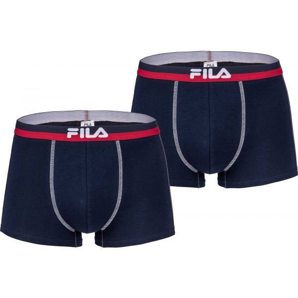 Fila Fila MAN BOXERS 2 PACK Мъжки боксерки, тъмносин, размер