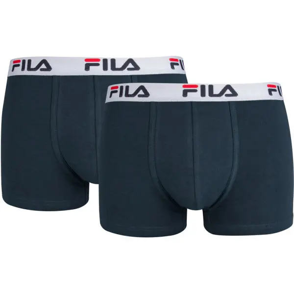 Fila Fila MAN BOXERS 2 PACK Мъжки боксерки, тъмносин, размер XXL