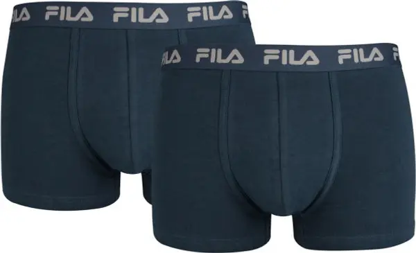 Fila Fila MAN BOXERS 2 PACK Мъжки боксерки, тъмносин, размер XXL