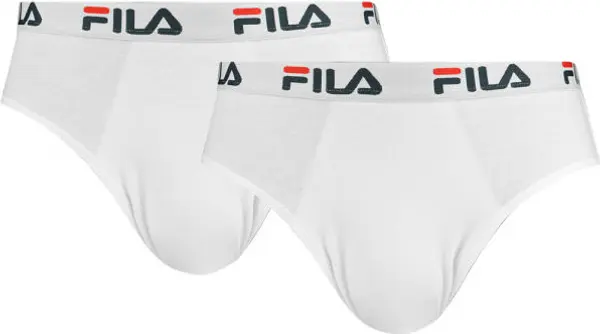 Fila Fila MAN BRIEF 2-PACK Мъжки слипове, бяло, размер