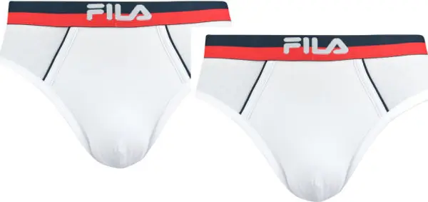Fila Fila MAN BRIEF 2-PACK Мъжки слипове, бяло, размер XXL