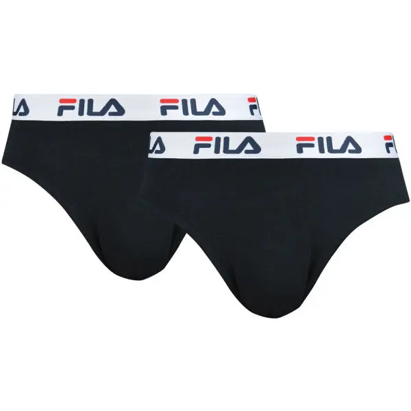 Fila Fila MAN BRIEF 2-PACK Мъжки слипове, черно, размер