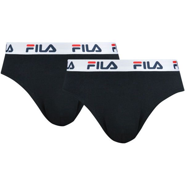 Fila Fila MAN BRIEF 2-PACK Мъжки слипове, черно, размер