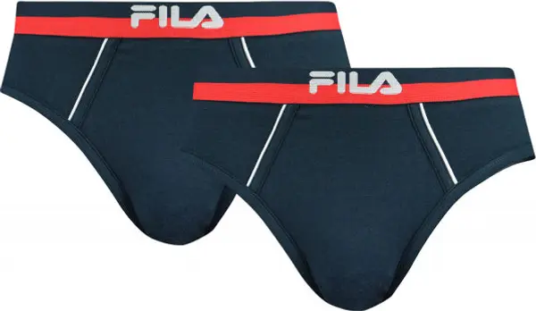 Fila Fila MAN BRIEF 2-PACK Мъжки слипове, тъмносин, размер