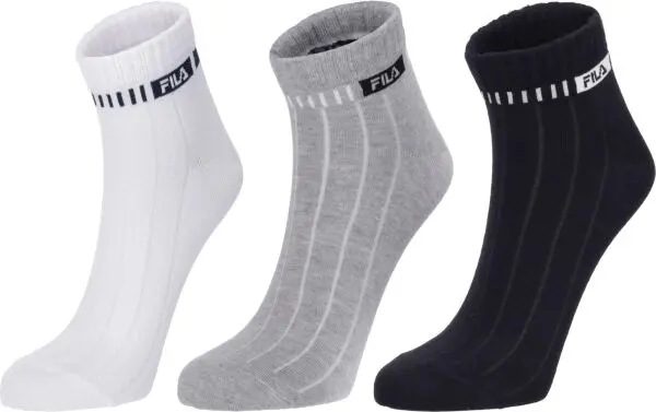 Fila Fila QUARTER PLAIN VISCOSE MADE OF BAMBOO PULP SOCKS Чорапи, бяло, размер 35-38