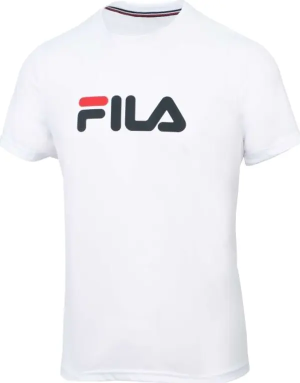 Fila Fila T-SHIRT LOGO Мъжка тениска, бяло, размер