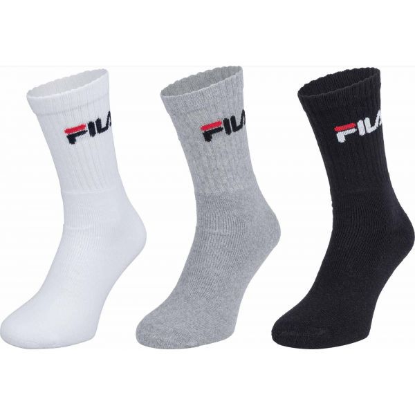 Fila Fila UNISEX SPORT 3P Универсални  чорапи, черно, размер