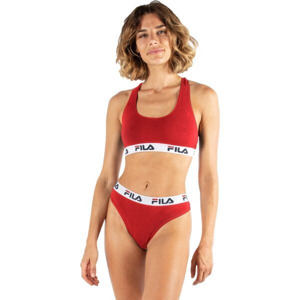 Fila Fila WOMAN BRAZILIAN PANTIES Дамски бикини, червено, размер
