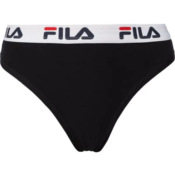 Fila Fila WOMAN STRING Дамски бикини, черно, размер
