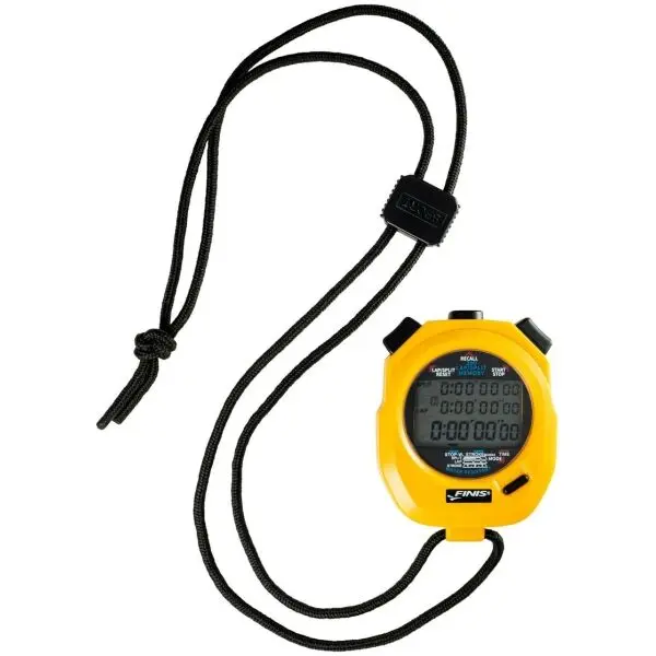 Finis Finis 3 X 300 M STOPWATCH Хронометър, жълто, размер