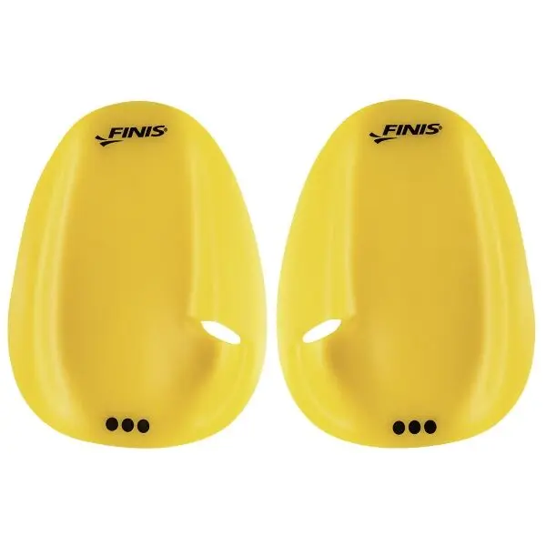 Finis Finis AGILITY PADDLE FLOATING Tréninkové packy, жълто, размер