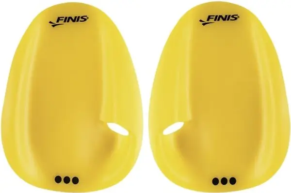 Finis Finis AGILITY PADDLE FLOATING Tréninkové packy, жълто, размер