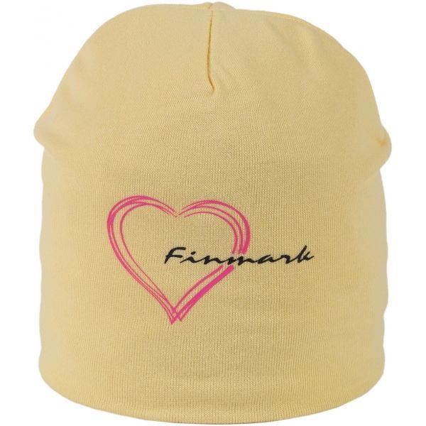 Finmark Finmark Детска шапка Зимна шапка, бежово, размер