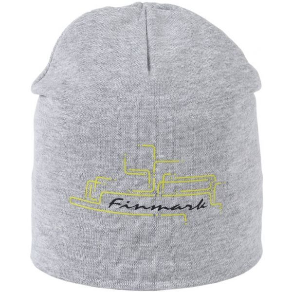 Finmark Finmark Детска шапка Зимна шапка, сиво, размер