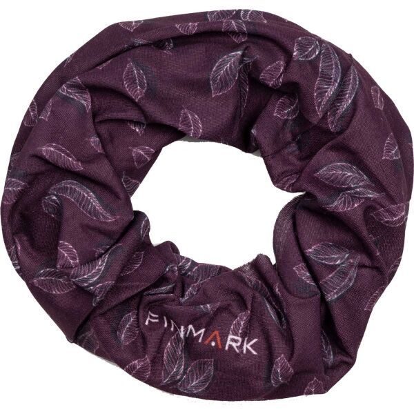Finmark Finmark FS-207 Мултифункционален шал, винен, размер UNI