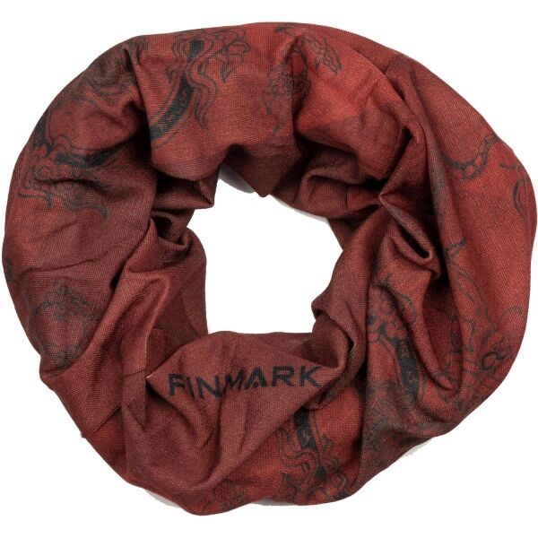 Finmark Finmark FS-218 Мултифункционален шал, червено, размер UNI