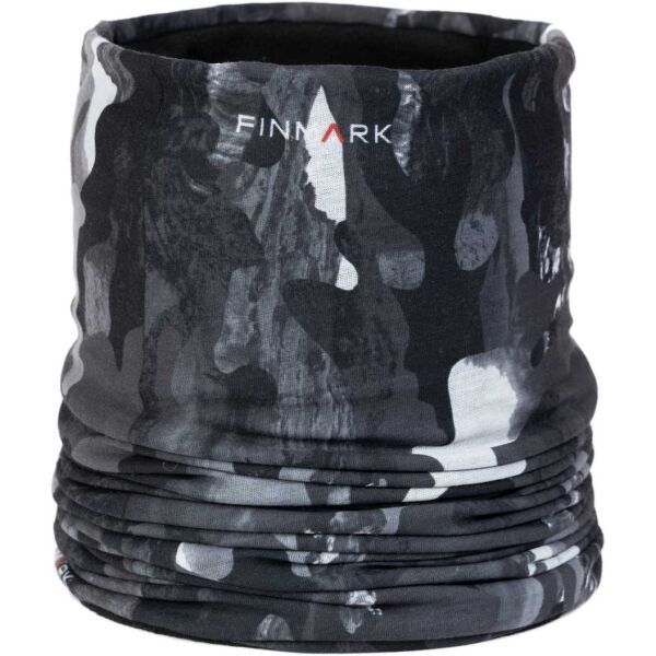 Finmark Finmark FSW-205 Мултифункционален шал с флийс, черно, размер UNI