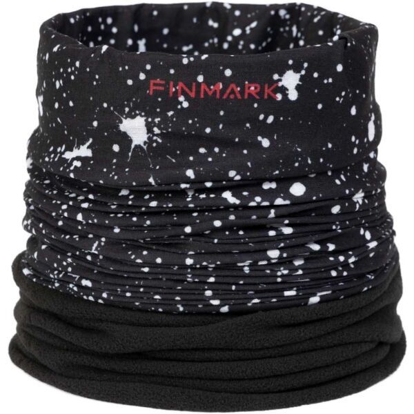 Finmark Finmark FSW-244 Мултифункционален шал с флийс, черно, размер UNI