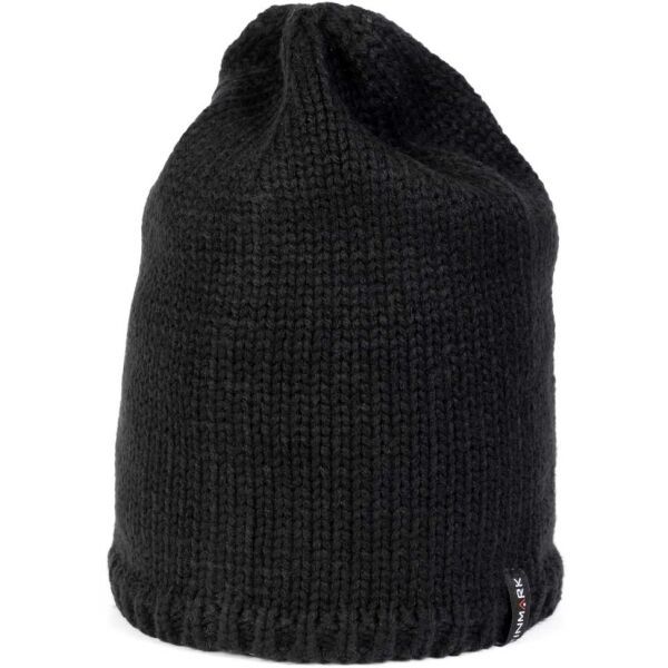 Finmark Finmark WINTER HAT Дамска плетена шапка за зимата, черно, размер os