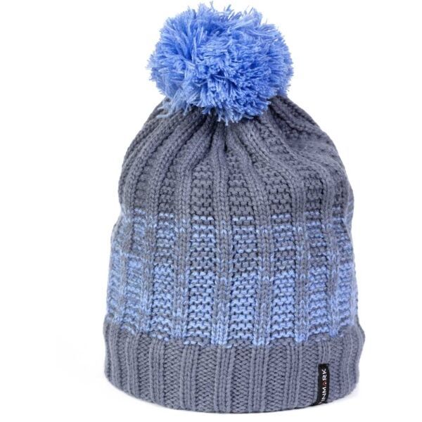 Finmark Finmark WINTER HAT Дамска плетена шапка за зимата, сиво, размер os