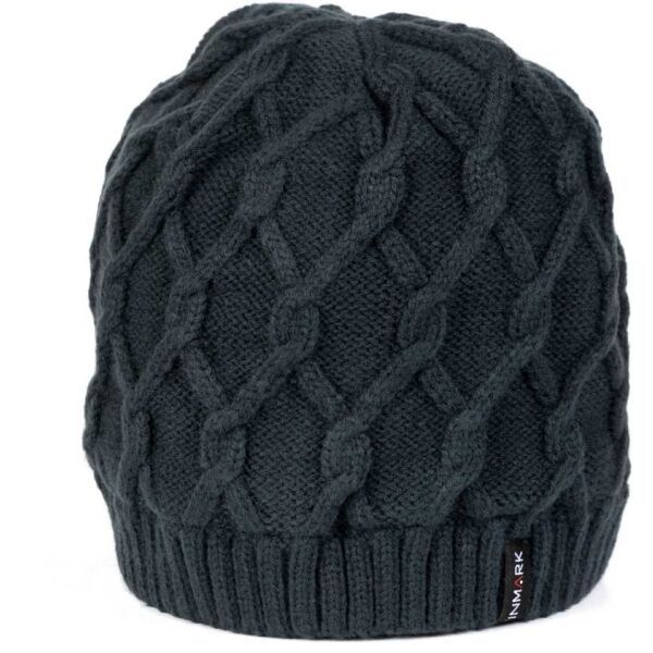 Finmark Finmark WINTER HAT Дамска плетена шапка за зимата, тъмносин, размер os