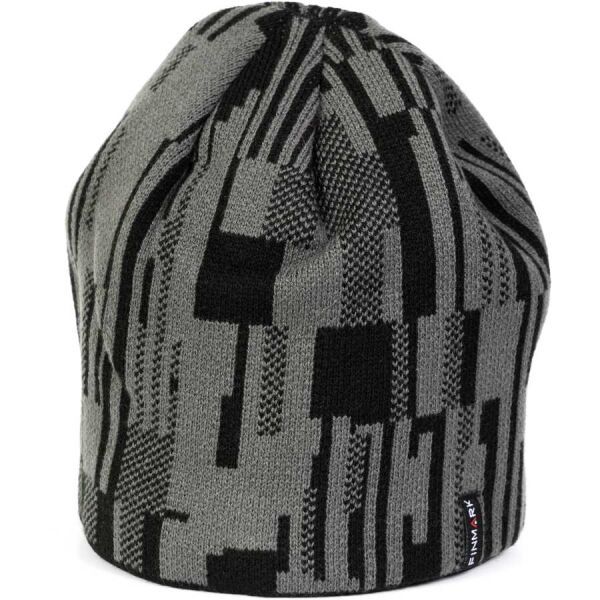 Finmark Finmark WINTER HAT Мъжка плетена шапка, сиво, размер os