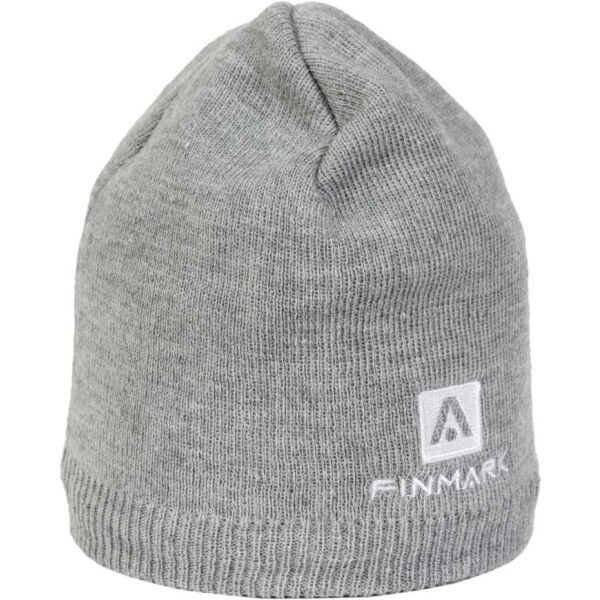 Finmark Finmark WINTER HAT Зимна плетена  шапка, сиво, размер os