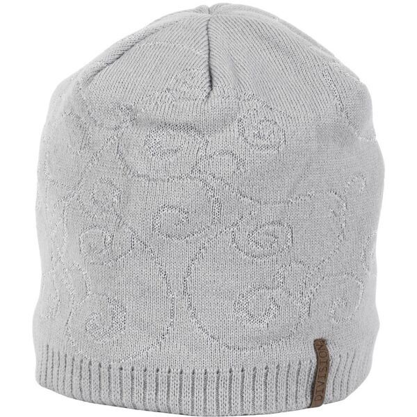 Finmark Finmark WINTER HAT Зимна плетена  шапка, сиво, размер UNI