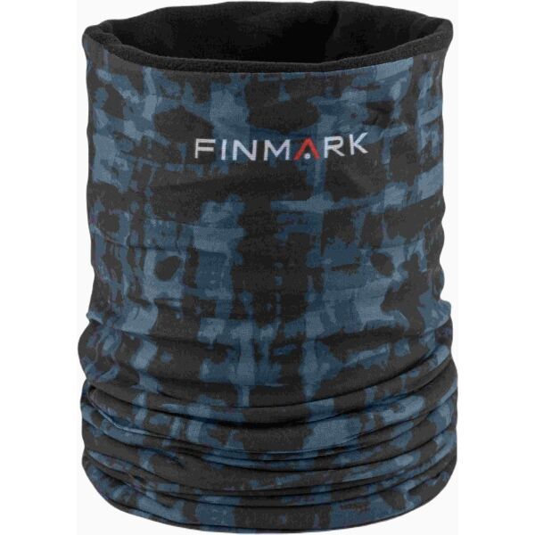 Finmark Finmark MULTIFUNCTIONAL SCARF WITH FLEECE Мултифункционална кърпа/шал, черно, размер