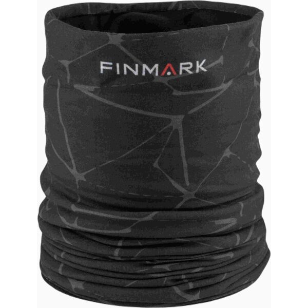 Finmark Finmark MULTIFUNCTIONAL SCARF WITH FLEECE Мултифункционална кърпа/шал, черно, размер
