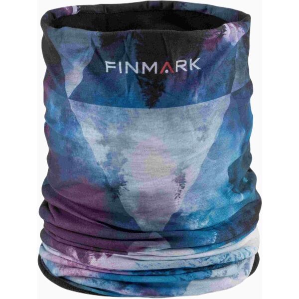 Finmark Finmark MULTIFUNCTIONAL SCARF WITH FLEECE Мултифункционална кърпа/шал, синьо, размер