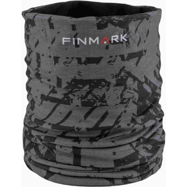 Finmark Finmark MULTIFUNCTIONAL SCARF WITH FLEECE Мултифункционална кърпа/шал, сиво, размер