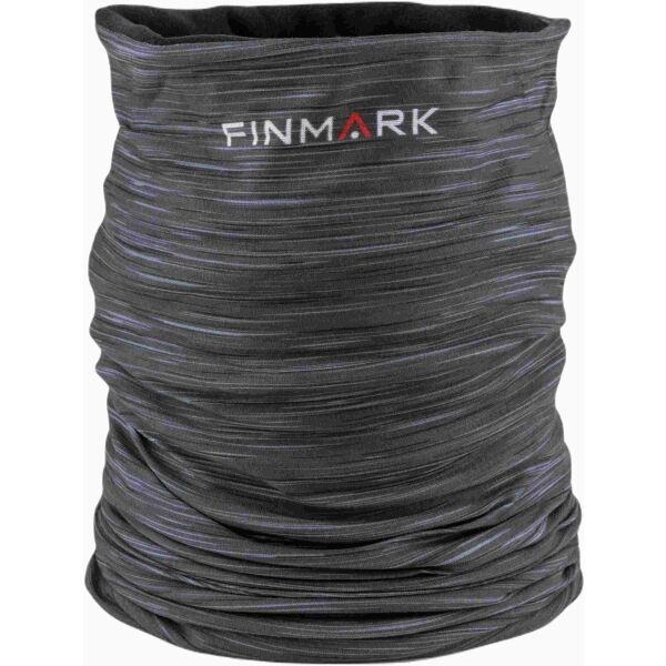 Finmark Finmark MULTIFUNCTIONAL SCARF WITH FLEECE Мултифункционална кърпа/шал, тъмносиво, размер