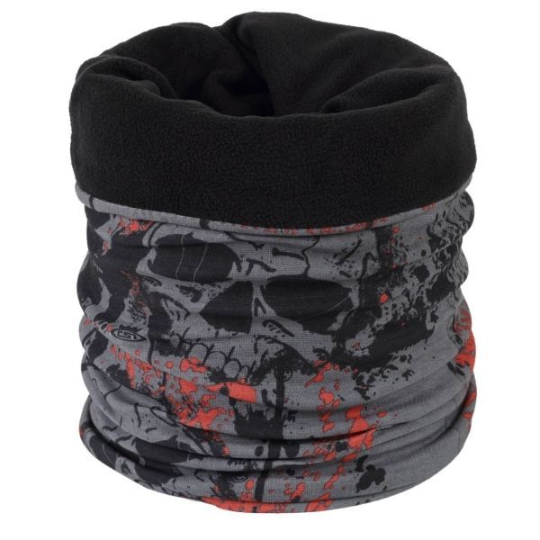 Finmark Finmark МУЛТИФУНКЦИОНАЛЕН ШАЛ С ФЛИЙС Кърпа за глава, тъмносиво, размер