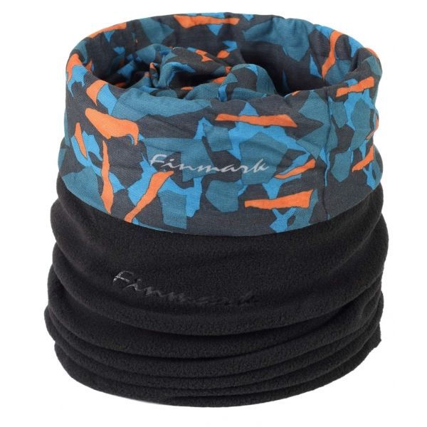 Finmark Finmark MULTIFUNKČNÍ ŠÁTEK S FLÍSEM Кърпа за глава, черно, размер